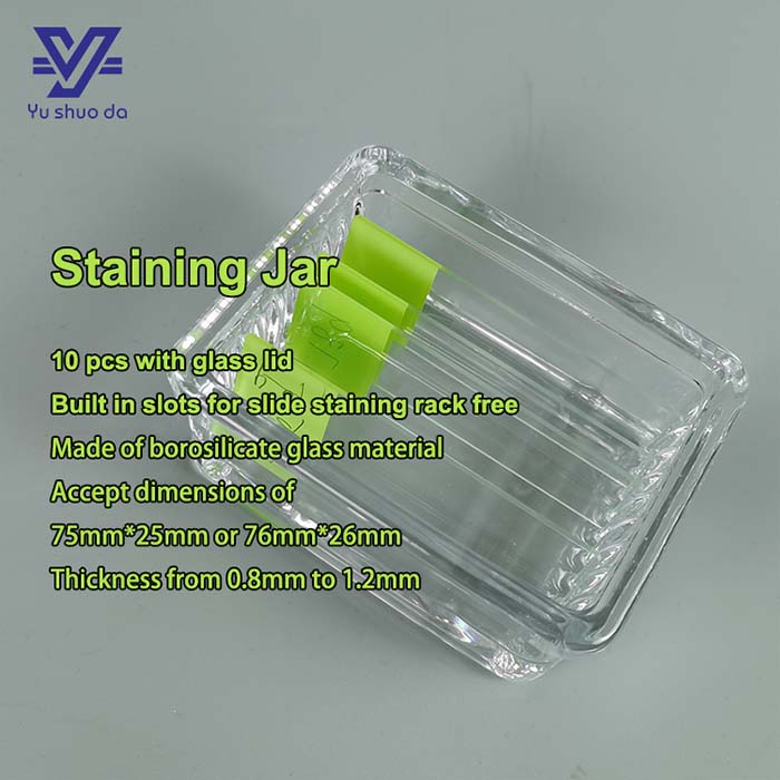 professional slide staining jar
