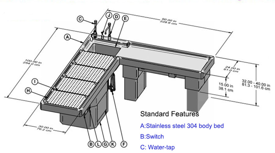 mortuary autopsy table