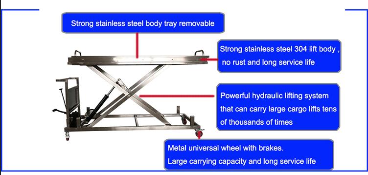 mortuary trolley