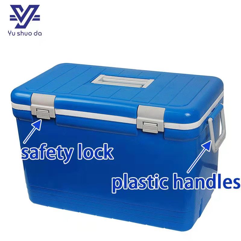 portable medical transport cooler box