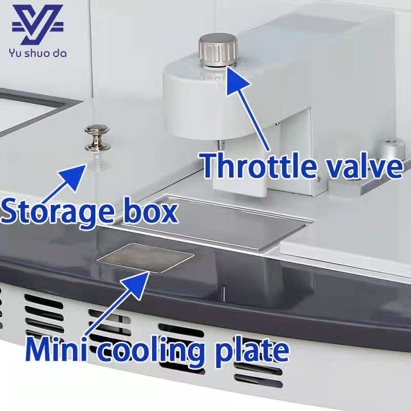 tissue embedding and cooling plate station