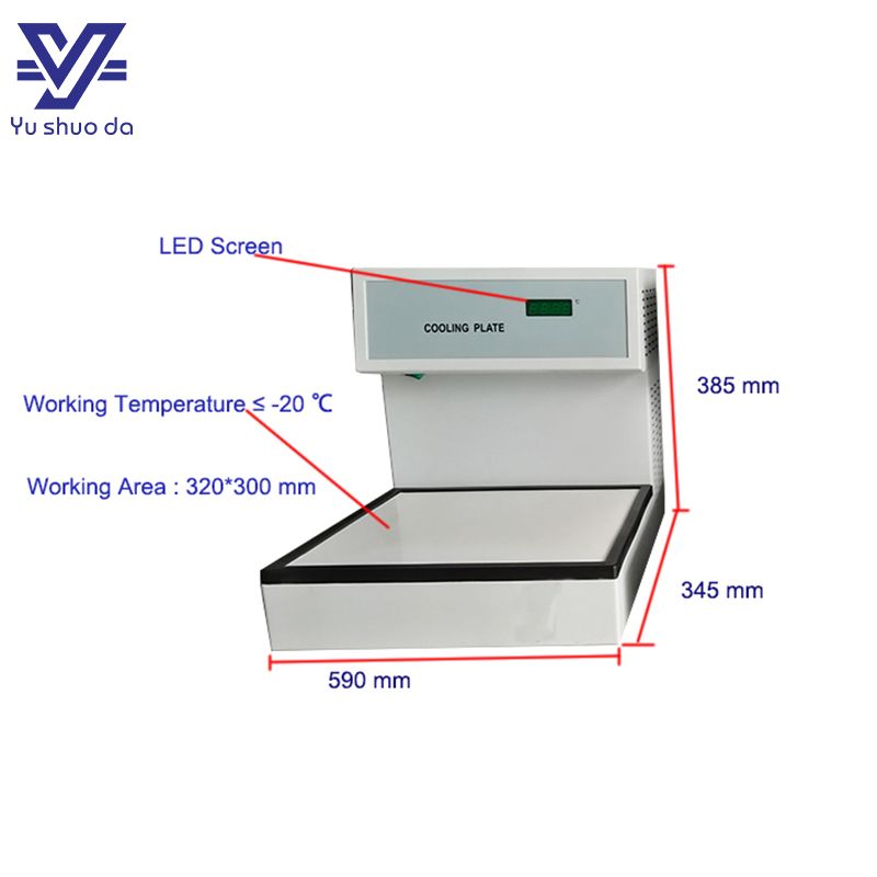 tissue embedding and cooling plate