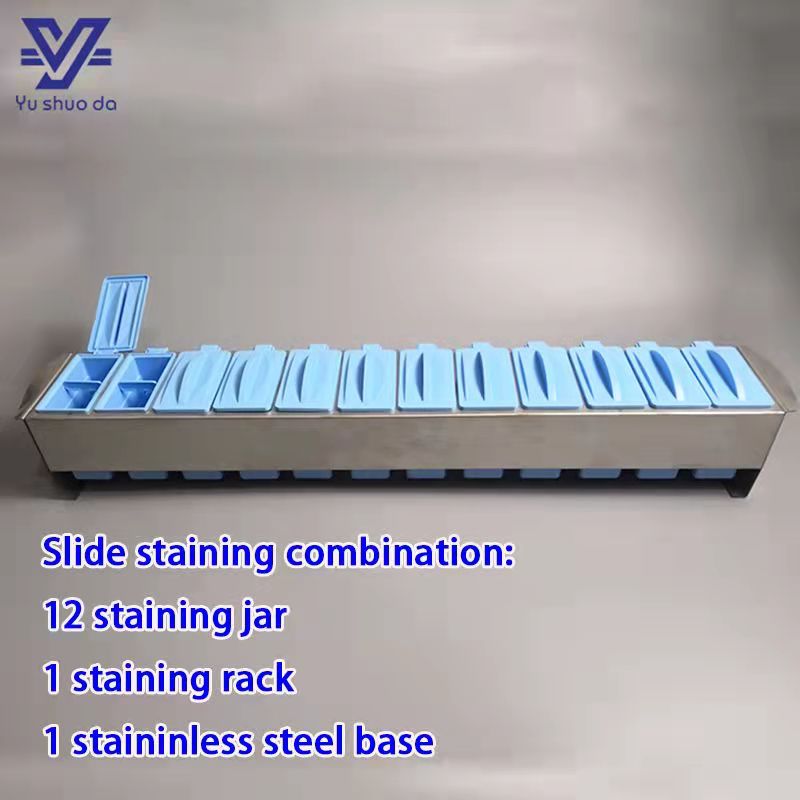 25pcs Slides Staining Rack