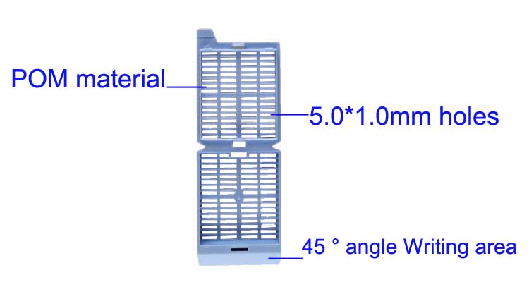 tissue embedding cassettes