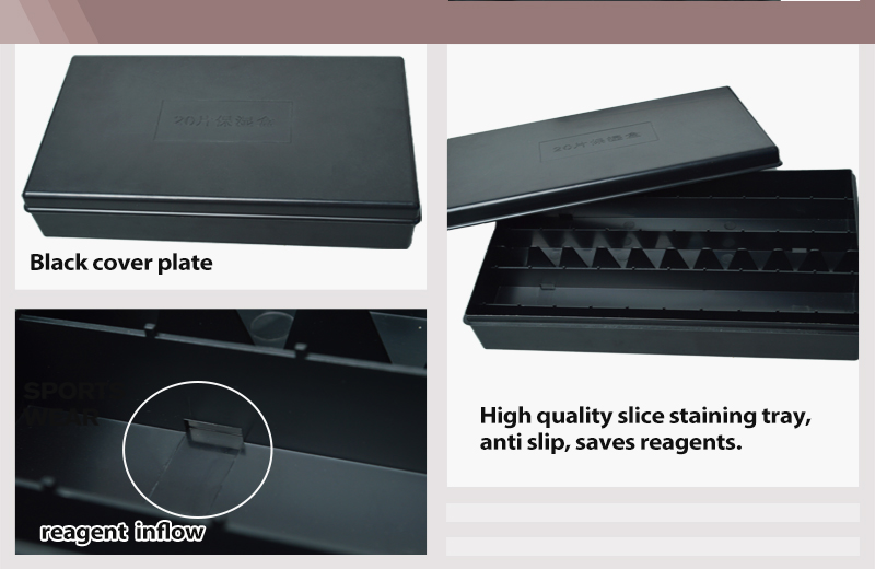 lab use slide staining tray