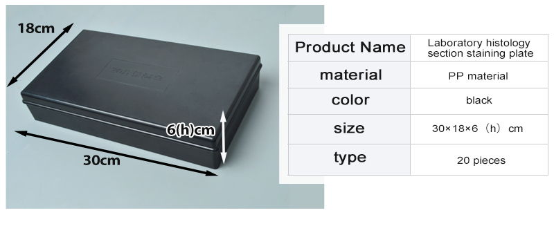 slide staining plate