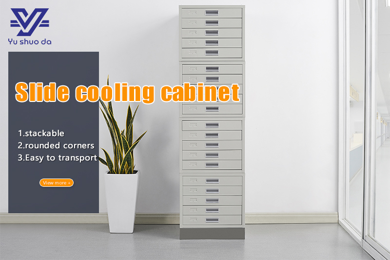 Slide cooling Storage Cabinet