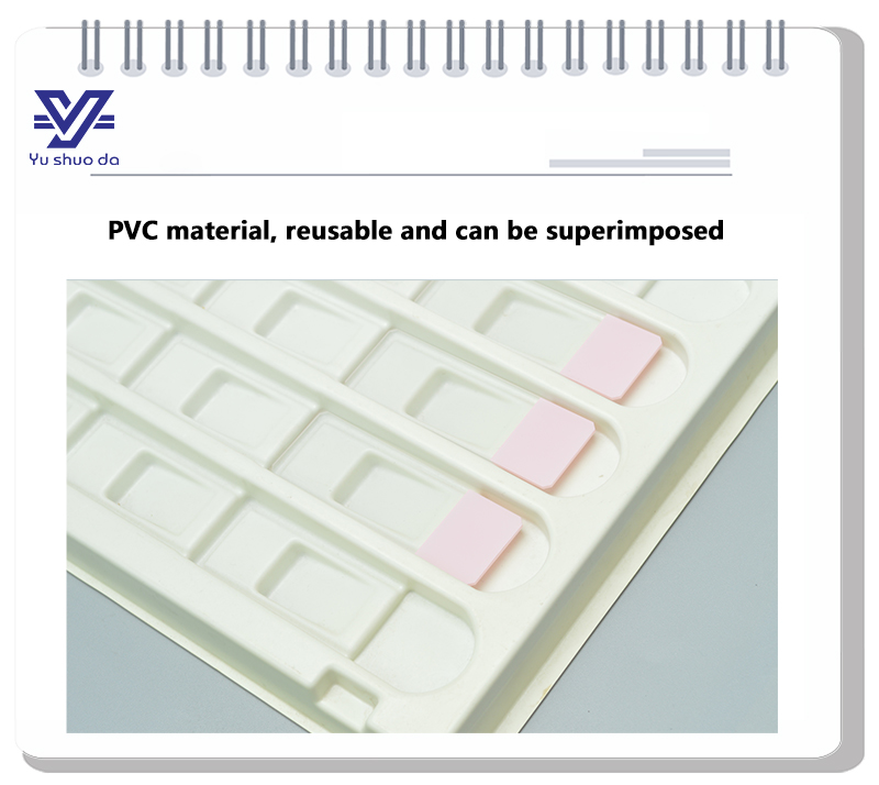 lab White Slide Tray