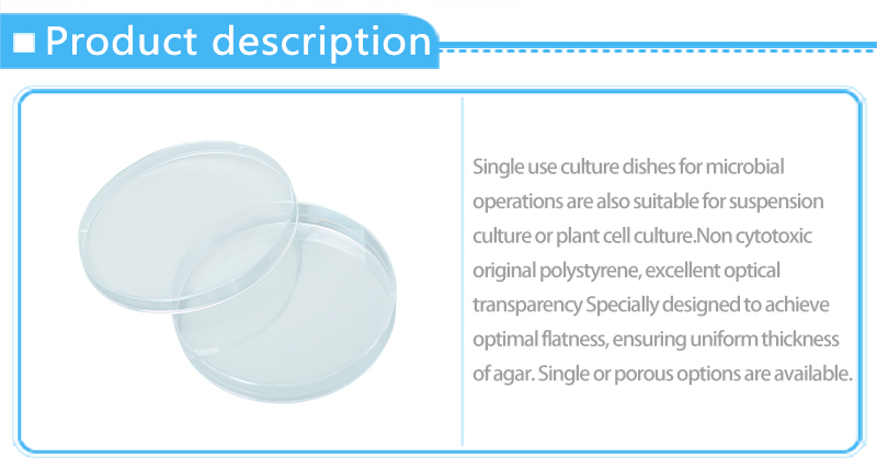 High Transparency Petri Dish