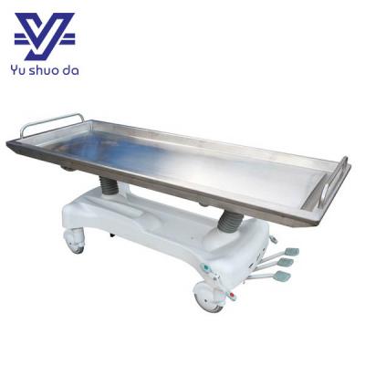 hydraulic mortuary lift stretcher