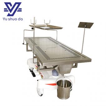 adjustable embalming table