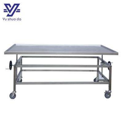 mobile autopsy table
