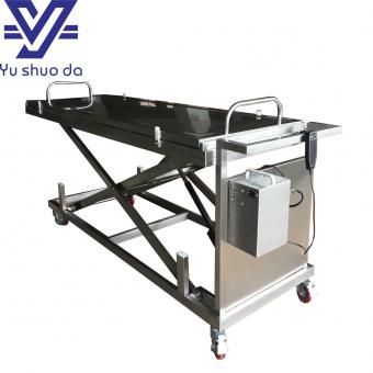 electric mortuary lifting cart