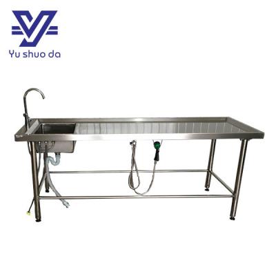 autopsy table