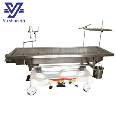 mortuary dissecting trolley