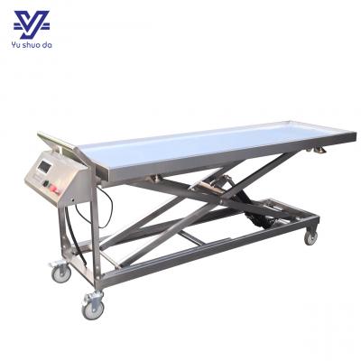 morgue lifting trolley
