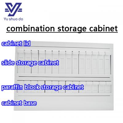 Microscope slide storage cabinet