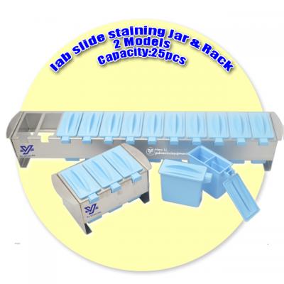 Pathology Slide Staining Jar Staining Racks