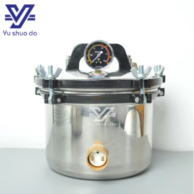 Laboratory 8L12L150L304 Stainless Steel High-pressure Sterilization Pot