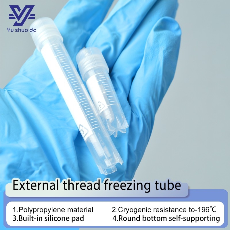 External Thread Freezing Tubes