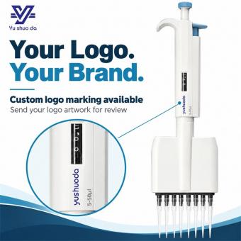 High accuracy 8 channel pipette multichannel pipette for 96-well plate filling