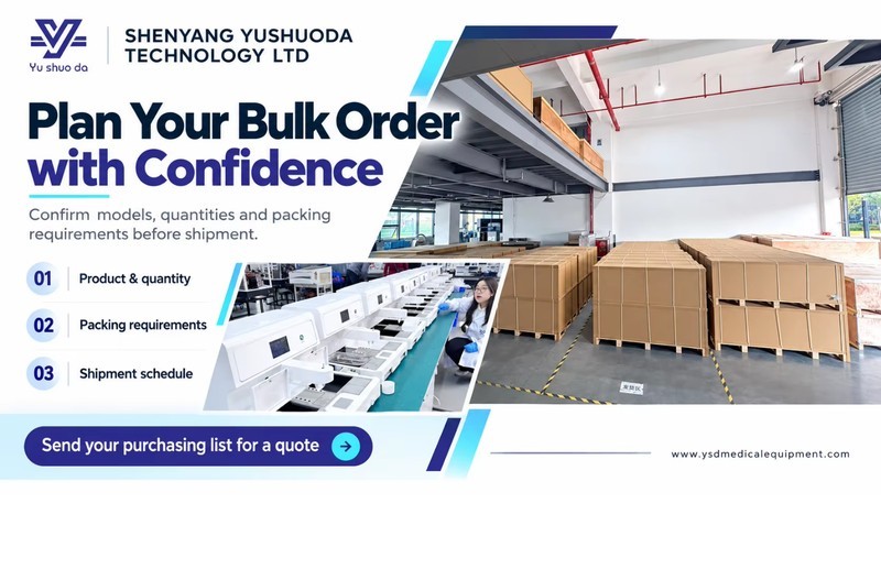 vortex mixer bulk order planning with factory packing and shipment schedule