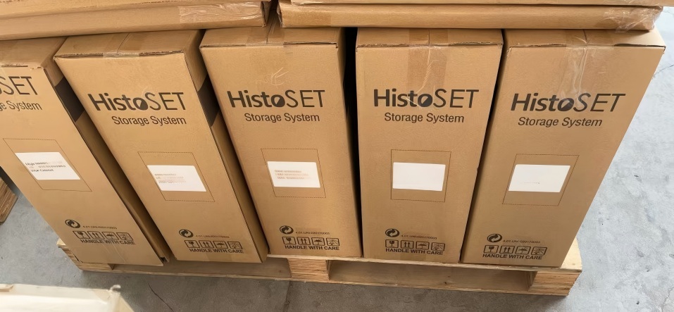 10 Sets of Slide Storage Cabinets Delivered to Canada Client
