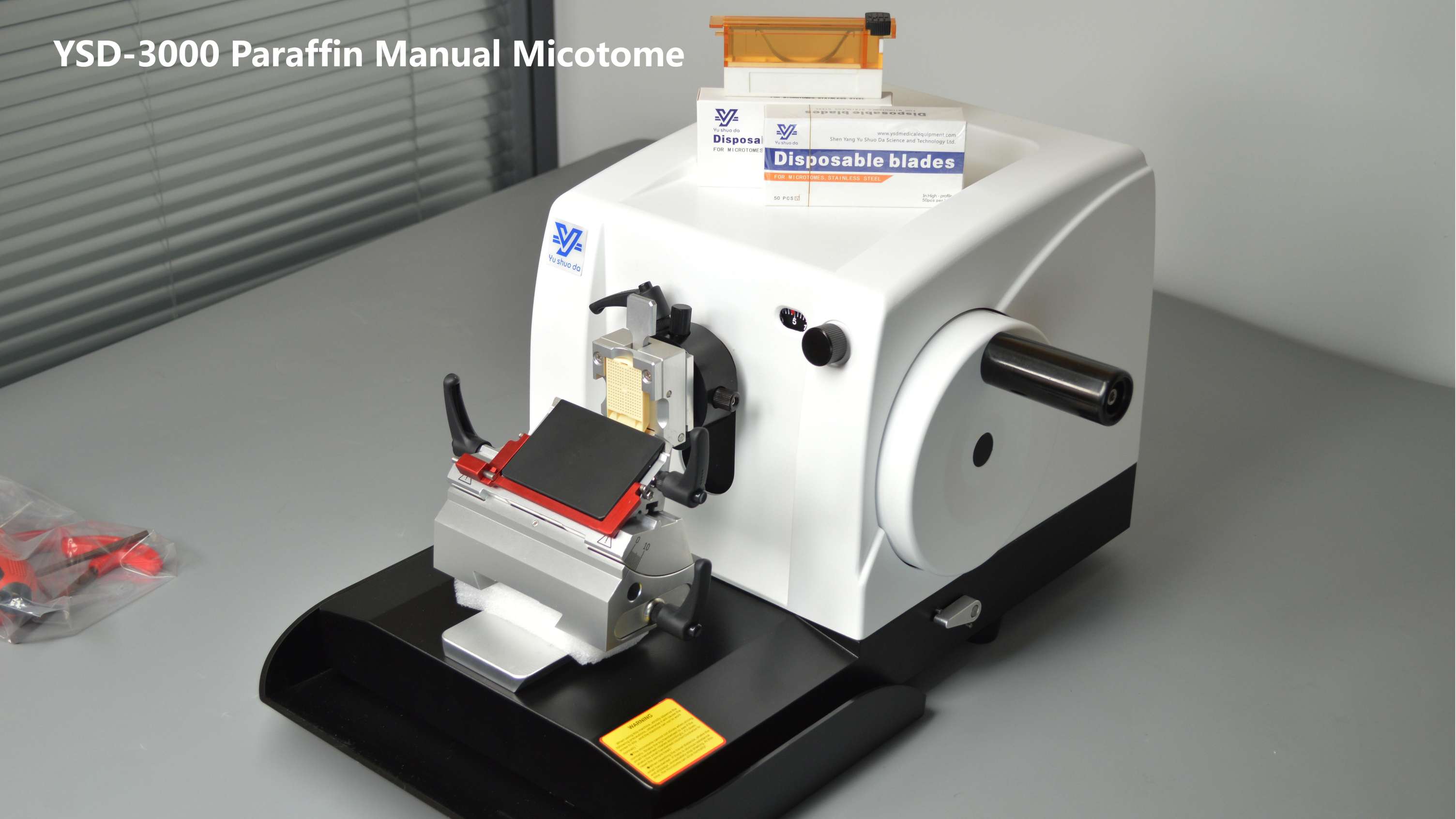 YSD-3000 Paraffin Manual Microtome How To Use