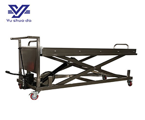 YS-C3H stainless steel manual hydraulic mortuary lift
