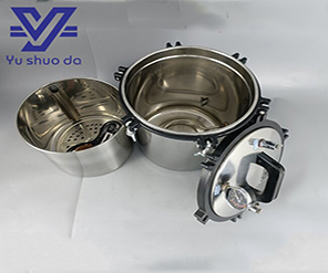 lab large stainless steel autoclave sterilizer