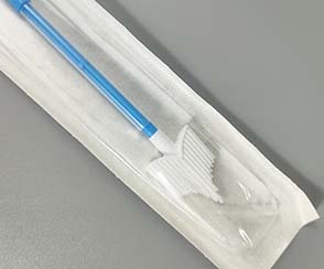 A type high quality disposable cervical brush