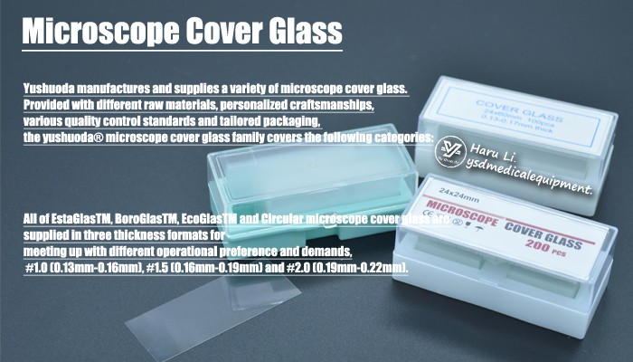 Lab Slide Microscope cover Slides