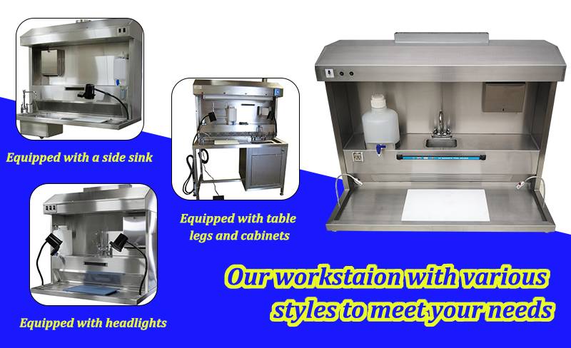 High quality stainless steel grossing workstation YS AS01