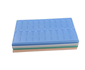 20pcs plastic microscope slide tray