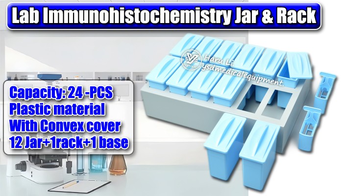 YSD slide staining jar for 24pcs