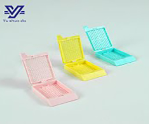 Laboratory palstic disposable tissue embedding cassettes