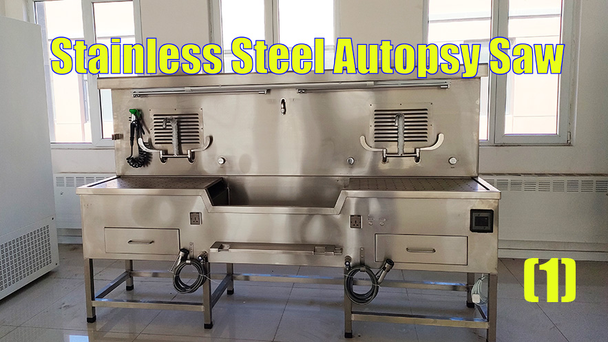 Stainless steel 304 multifunctional morgue autopsy sink