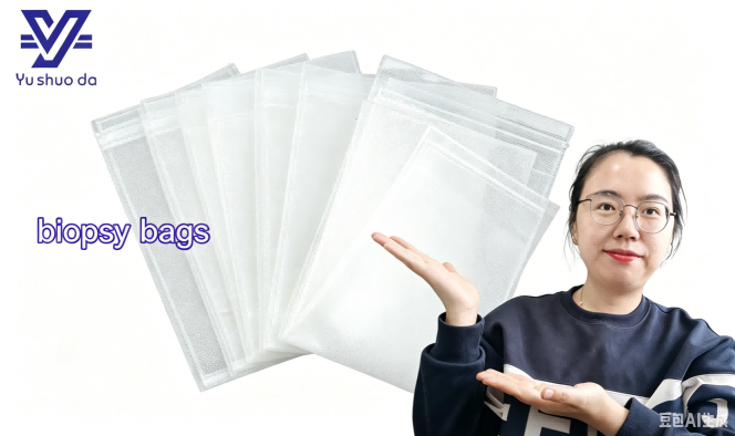 Disposable Polyester Biopsy Bags 30x45mm