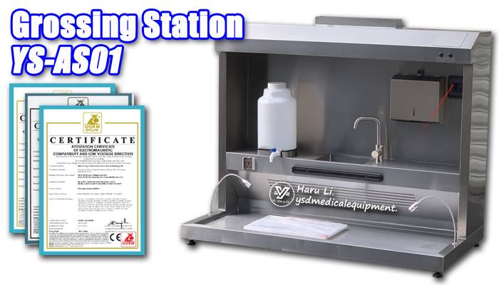 Grossing station